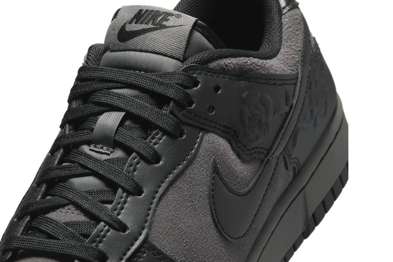Nike Dunk Low Surfaces in "Black Roses" HF1986-001 HF1986-001 february 2025 valentines day