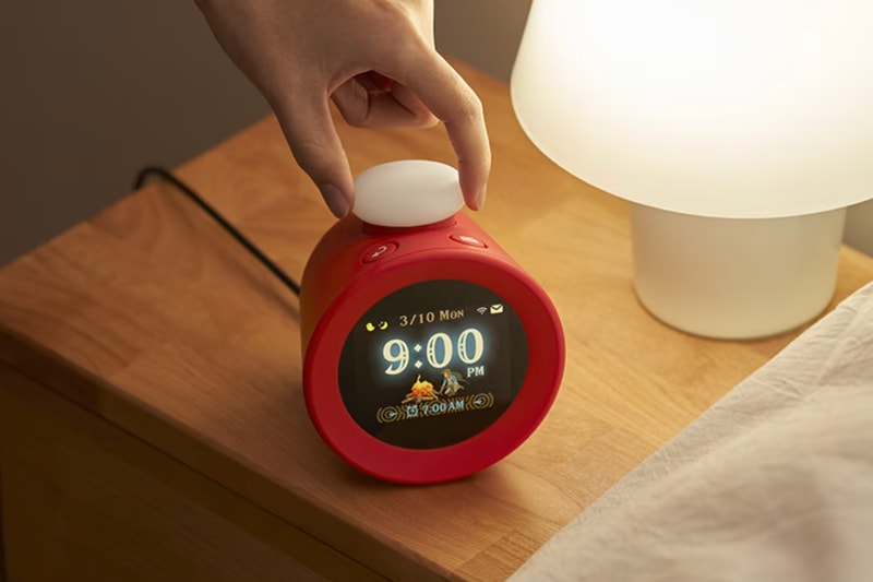 nintendo alarmo interactive clock button motion sensor sounds snooze feature record sleep moving around order switch online members