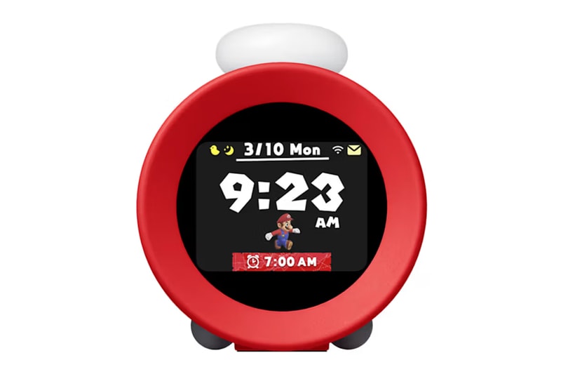 nintendo alarmo interactive clock button motion sensor sounds snooze feature record sleep moving around order switch online members