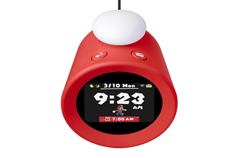 nintendo alarmo interactive clock button motion sensor sounds snooze feature record sleep moving around order switch online members