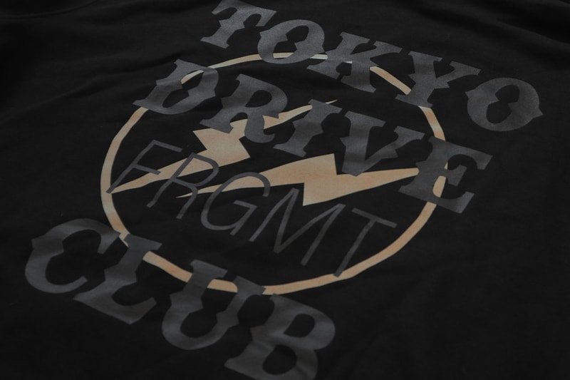 Tokyo Drive Car Club x fragment design Release Info