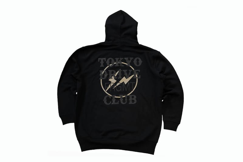 FRAGMENT DESIGN◇TOKYO DRIVE CAR CLUB/パーカー/M/コットン/BLK/無地 