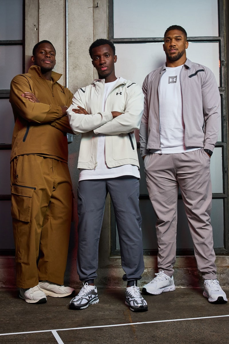 Under Armour Unstoppable Sportswear Anthony Joshua Boxing Heavyweight Daniel Dubois Eddie Nketiah Football Soccer Sports