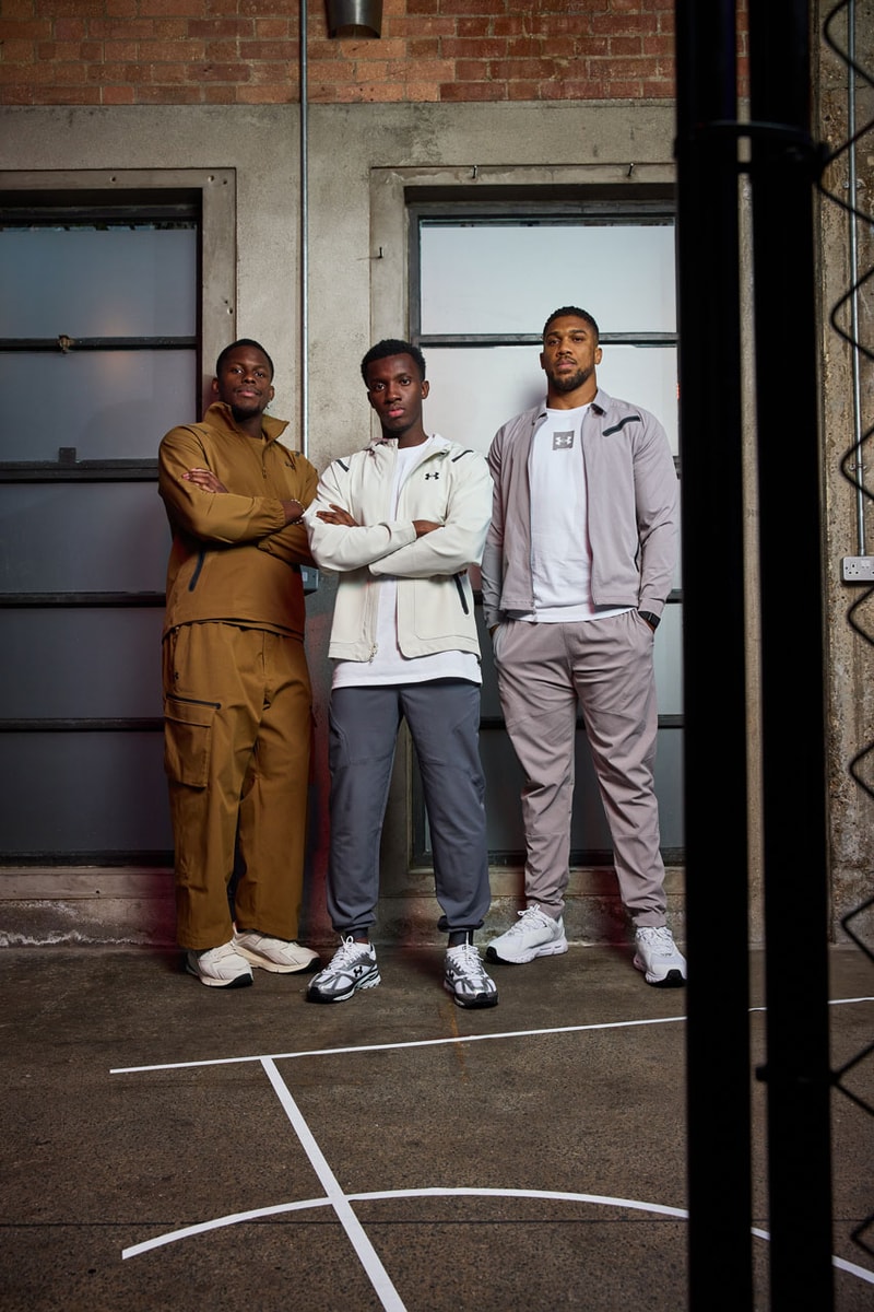 Under Armour Unstoppable Sportswear Anthony Joshua Boxing Heavyweight Daniel Dubois Eddie Nketiah Football Soccer Sports