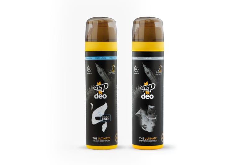 Crep Protect Deo устраняет запахи, обеспечивая 24-часовую свежесть