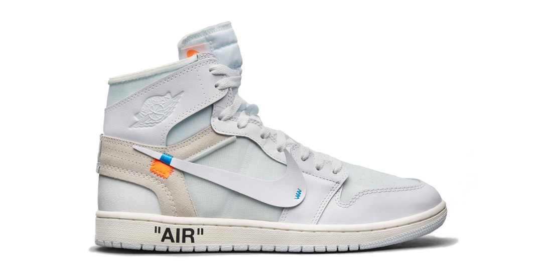 Upcoming Off-White™ x Air Jordan 1 High OG Rumored to Appear in All-White