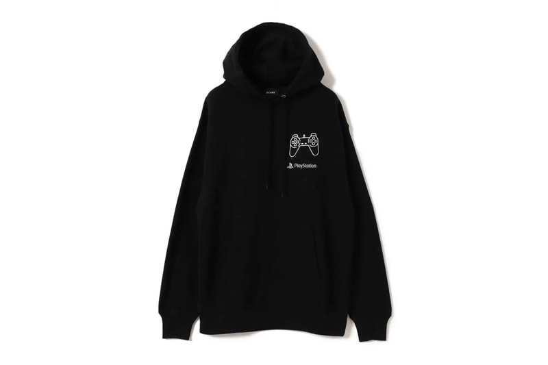 PlayStation Joins Forces With BEAMS for 30th Anniversary Apparel Collection collaboration button controller hoodies crewnecks sweaters