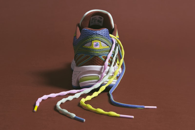 First Look at the Up There x New Balance 860v2 multi-color collaboration australian retailers sneakers collaboration comfortable dad shoe colorful vibrant aussie aus sydney melbourne