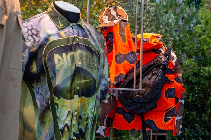 First Look at Drake's Upcoming Nike NOCTA "Opal" Collection fly fishing in the woods great outdoors wildlife adventure