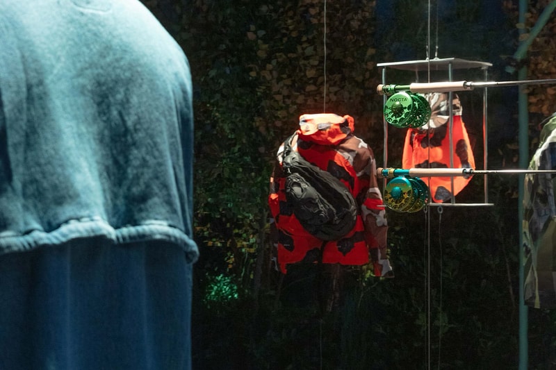 First Look at Drake's Upcoming Nike NOCTA "Opal" Collection fly fishing in the woods great outdoors wildlife adventure