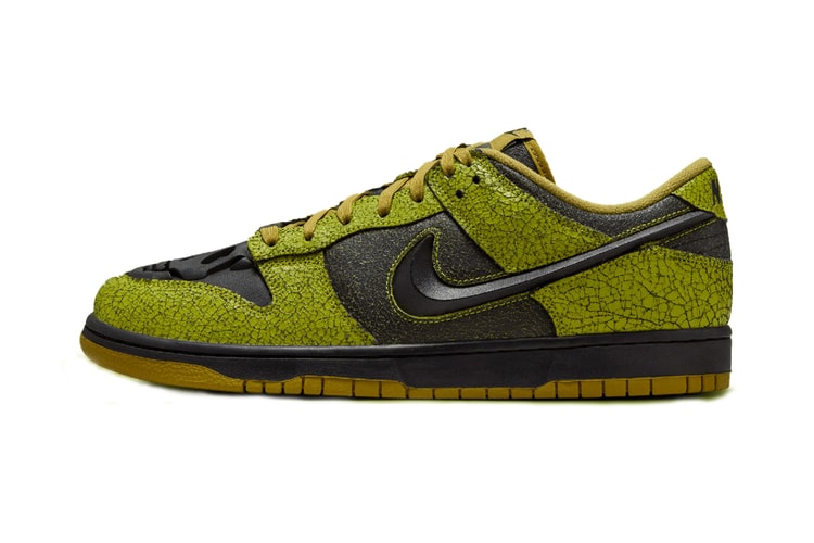 The Nike Dunk Low and Air Force 1 "Halloween" Feature Skull-Shaped Toe Caps