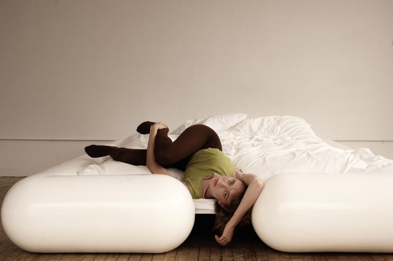 Kouros Maghsoudi's "Hug Bed" Makes a Statement in the Bedroom