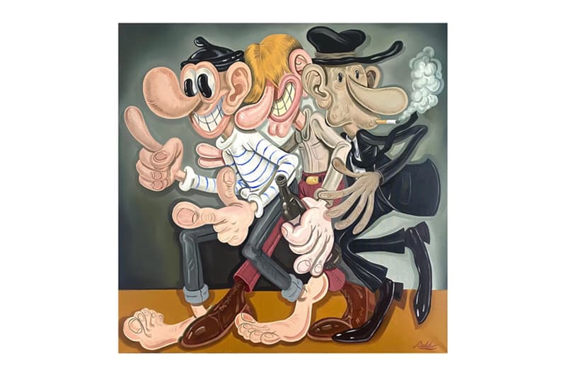 Not invited Ojiri Gallery London Frieze Art Artworks Group Exhibition