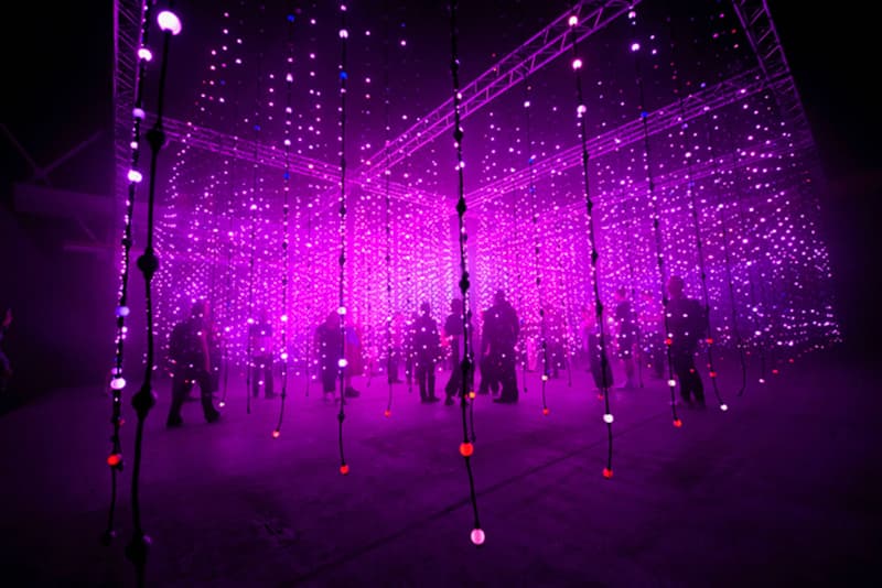Squidsoup Lost In Light Exhibition Shoreditch East London Lights Sound Four Tet Electronic Music Alexander Palace