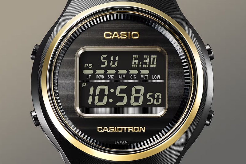 CASIO Casiotron TRN50ZE-1A 50th Anniversary  Release Info