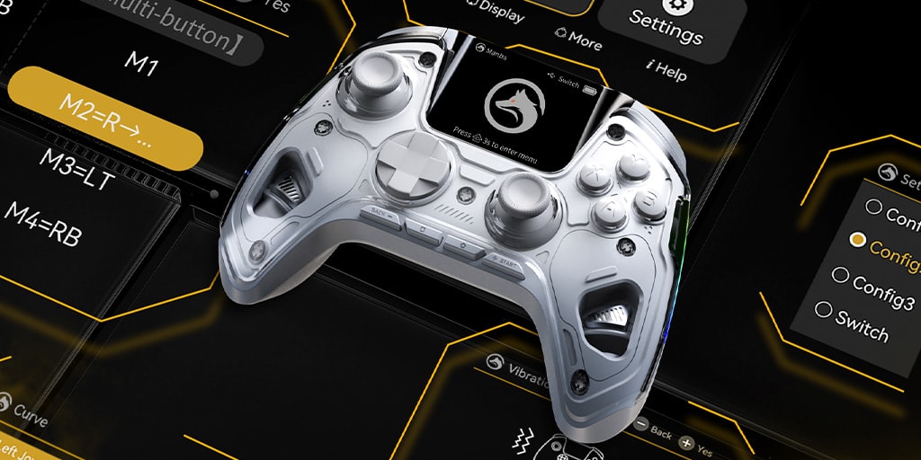 This Manba One Controller PC and Switch Has a Built-In Interactive ...