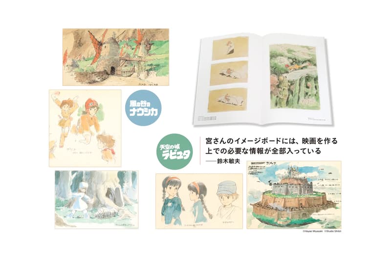 Iwanami Shoten Hayao Miyazaki Image Board Series Book Release Info