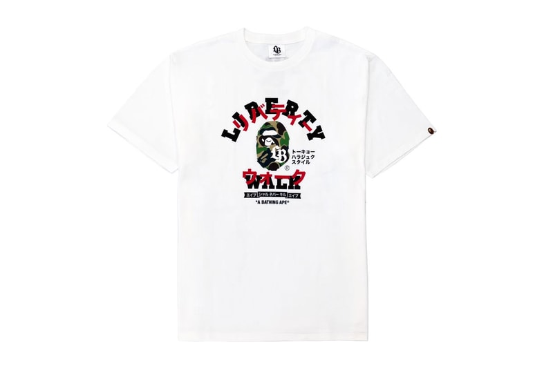 BAPE x Liberty Walk Capsule Release Info