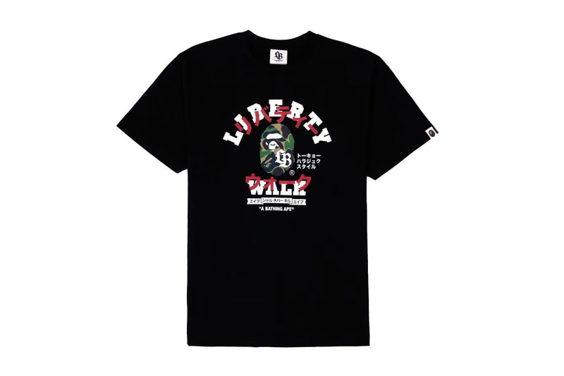 BAPE x Liberty Walk Capsule Release Info