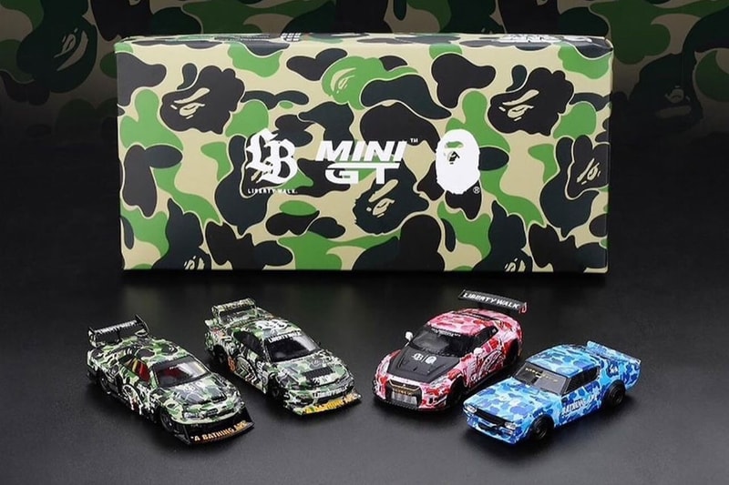 BAPE x Liberty Walk Capsule Release Info