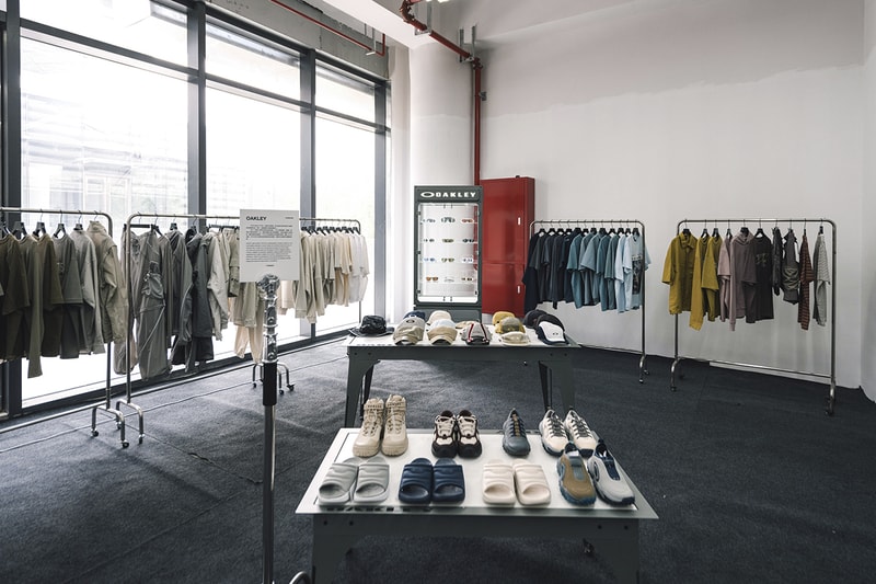 Hyperoom spring summer SS 25 Shanghai Fashion Week Showroom event Recap ARTE ANTWERP HELINOX INTERNATIONAL GALLERY BEAMS LIBERE OAKLEY P_ANDRADE PIET PRIX PROJECT G/R RACER WORLDWIDE SONGAADON THUG CLUB