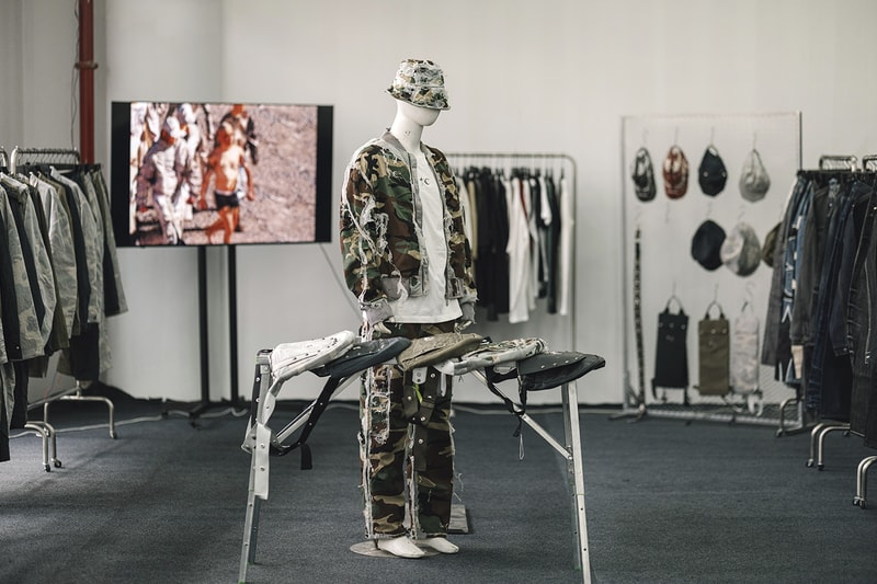 Hyperoom spring summer SS 25 Shanghai Fashion Week Showroom event Recap ARTE ANTWERP HELINOX INTERNATIONAL GALLERY BEAMS LIBERE OAKLEY P_ANDRADE PIET PRIX PROJECT G/R RACER WORLDWIDE SONGAADON THUG CLUB