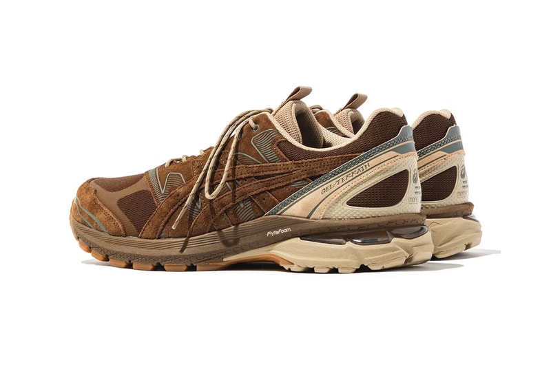 nonnative Gives the ASICS GEL-Terrain the GORE-TEX Treatment release info footwear sneaker upper leather price 