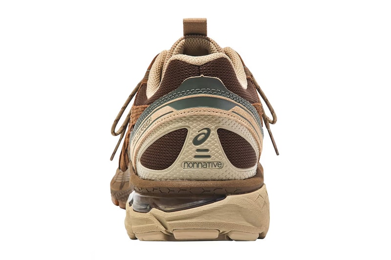 nonnative Gives the ASICS GEL-Terrain the GORE-TEX Treatment release info footwear sneaker upper leather price 