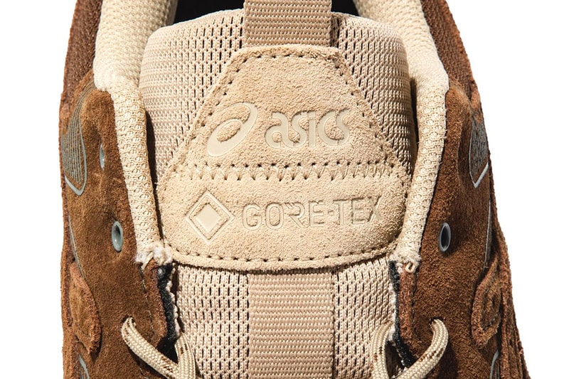 nonnative Gives the ASICS GEL-Terrain the GORE-TEX Treatment release info footwear sneaker upper leather price 