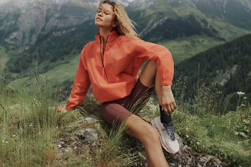 Zendaya Takes the Swiss Alps in On's Fall 2024 Campaign