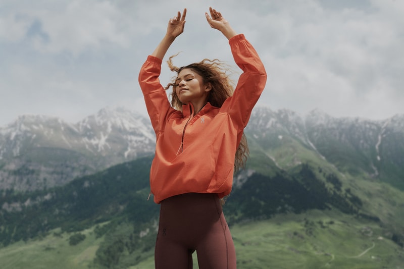 Zendaya Takes the Swiss Alps in On's Fall 2024 Campaign