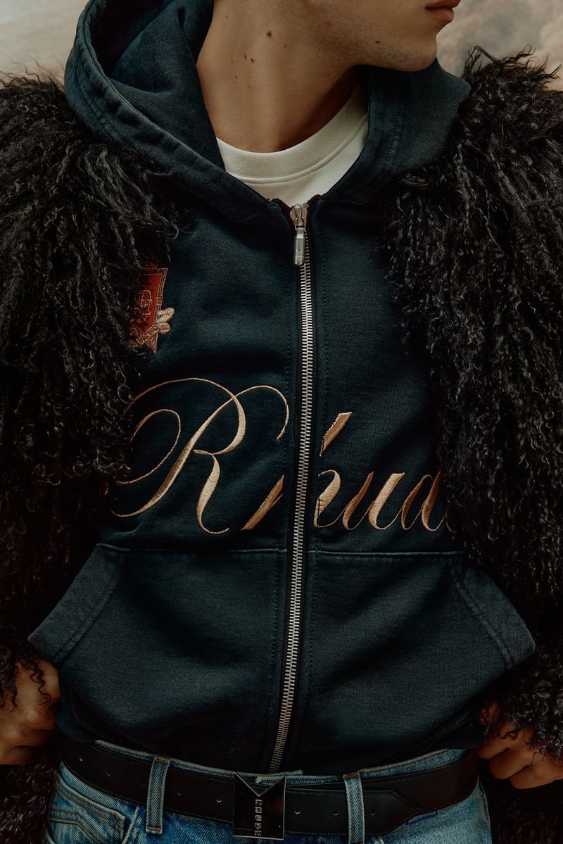 RHUDE Revels In Americana Aesthetics in "OUT OF RANGE" FW24 Collection release info lookbook rhuigi villasenor fall winter 2024 