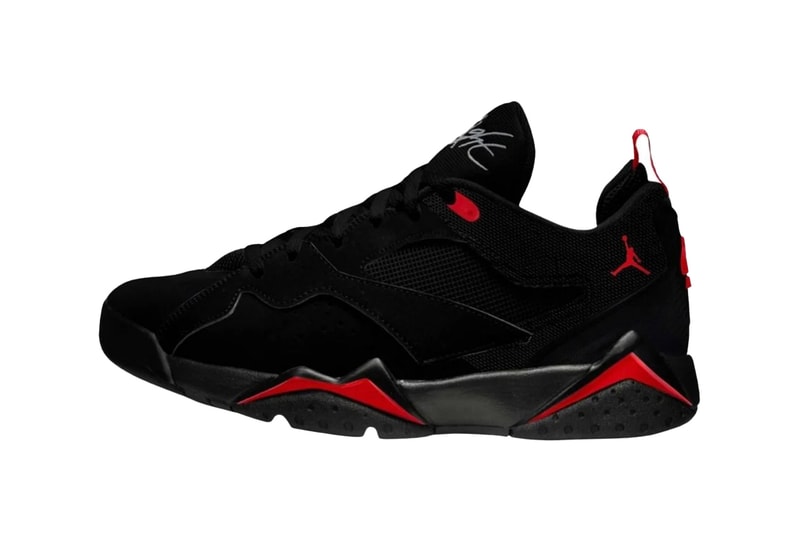 Air Jordan 7 RM Black Red HQ3950-002 Release Info date store list buying guide photos price