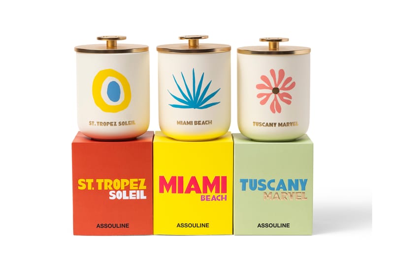 Assouline’s New Candles Transport Readers to Tuscany, Miami Beach and St. Tropez