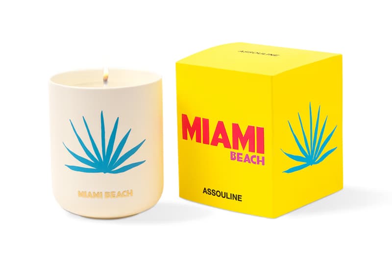 assouline travel from home candle collection series scents st tropez tuscany miami beach details launch coffee table books