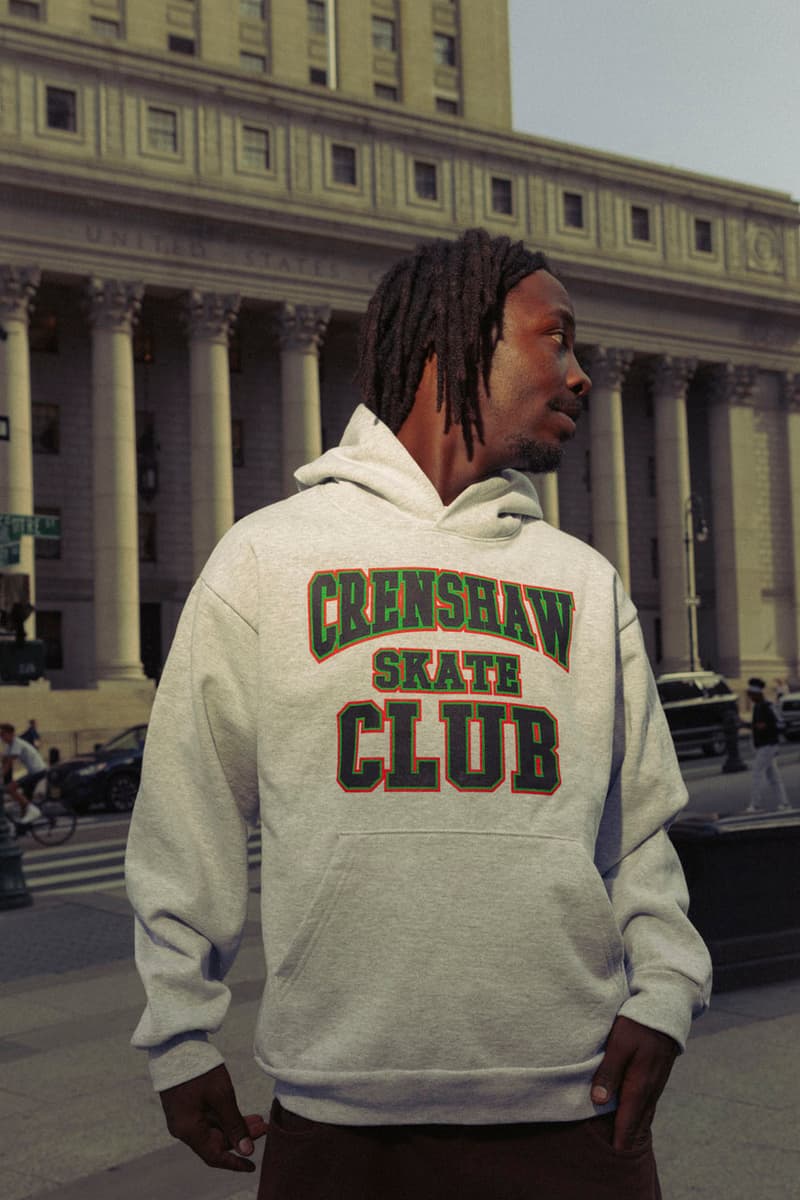 Crenshaw Skate Club Weaves Its Heritage Into FW24 fall winter 2024 release info collection drop price tobey mcintosh csc california new york city lookbook 