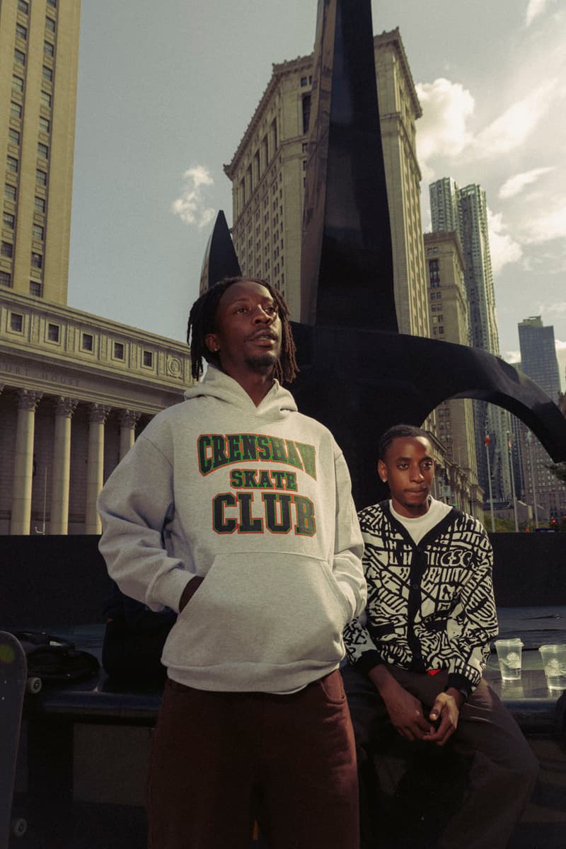 Crenshaw Skate Club Weaves Its Heritage Into FW24 fall winter 2024 release info collection drop price tobey mcintosh csc california new york city lookbook 