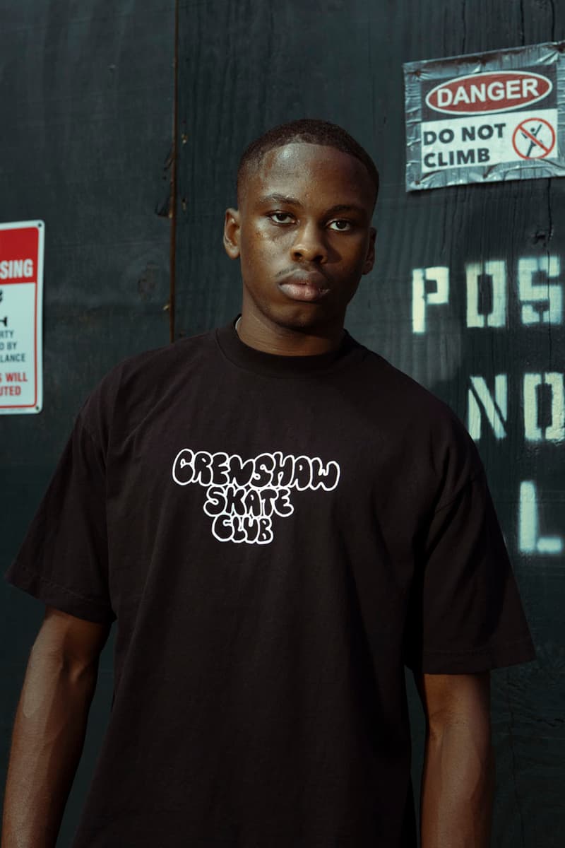 Crenshaw Skate Club Weaves Its Heritage Into FW24 fall winter 2024 release info collection drop price tobey mcintosh csc california new york city lookbook 