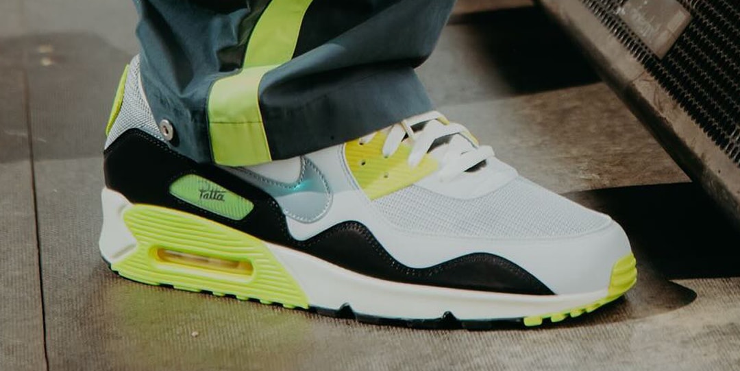 Official Look at Patta x Nike Air Max 90 "Waves"