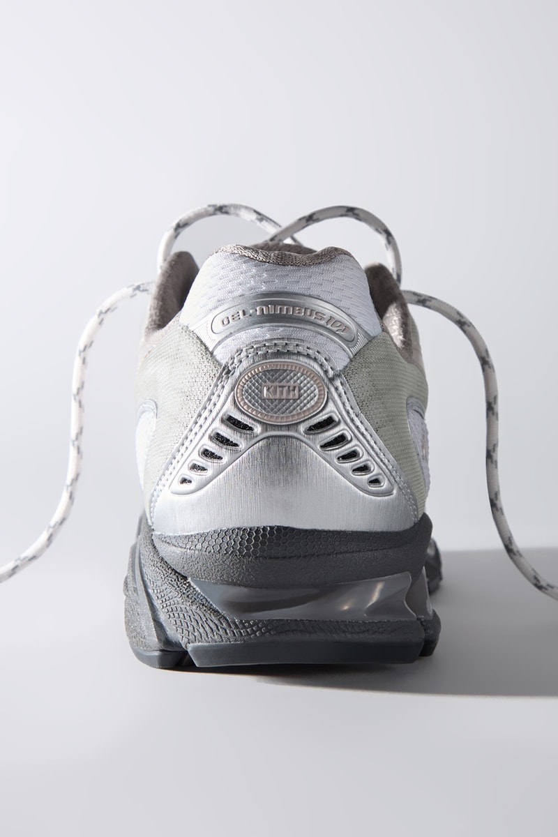 Ronnie Fieg Previews Upcoming Kith x ASICS GEL-KAYANO 12.1 Collaboration mint green light sage minty green breathable mesh fall 2024