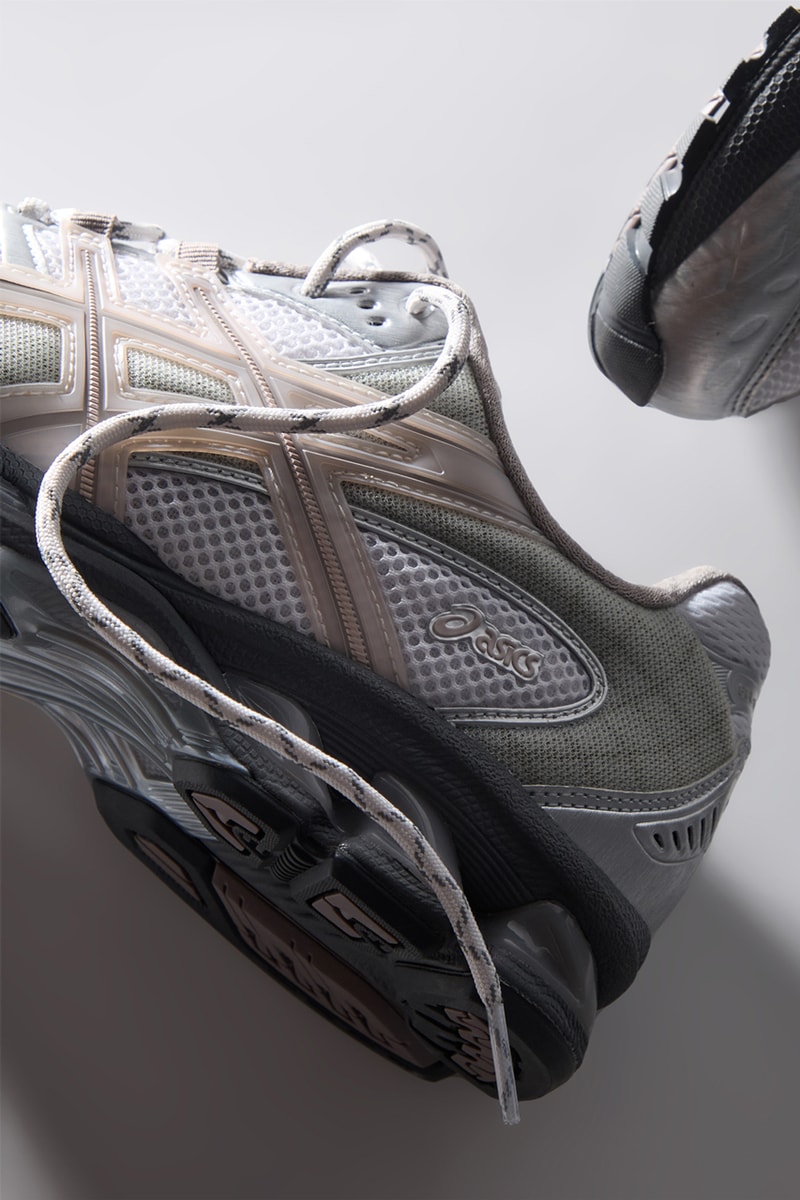 Ronnie Fieg Previews Upcoming Kith x ASICS GEL-KAYANO 12.1 Collaboration mint green light sage minty green breathable mesh fall 2024