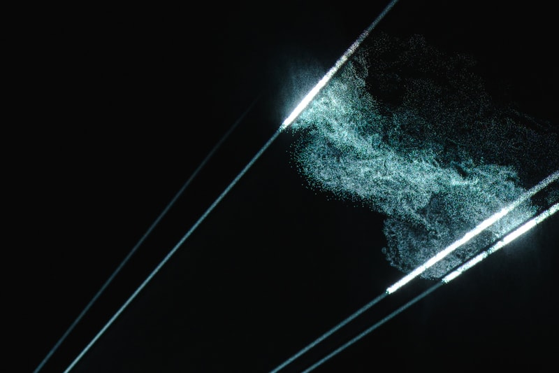 studio lemercier lightfall installation superblue miami