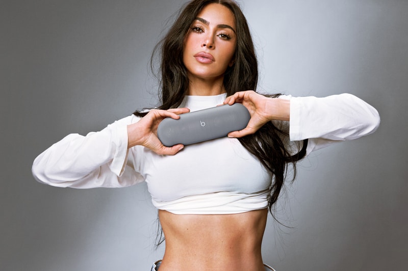 Beats Kim Kardashian pill speaker hardware device launch details studio pro headphones gray colorways palette