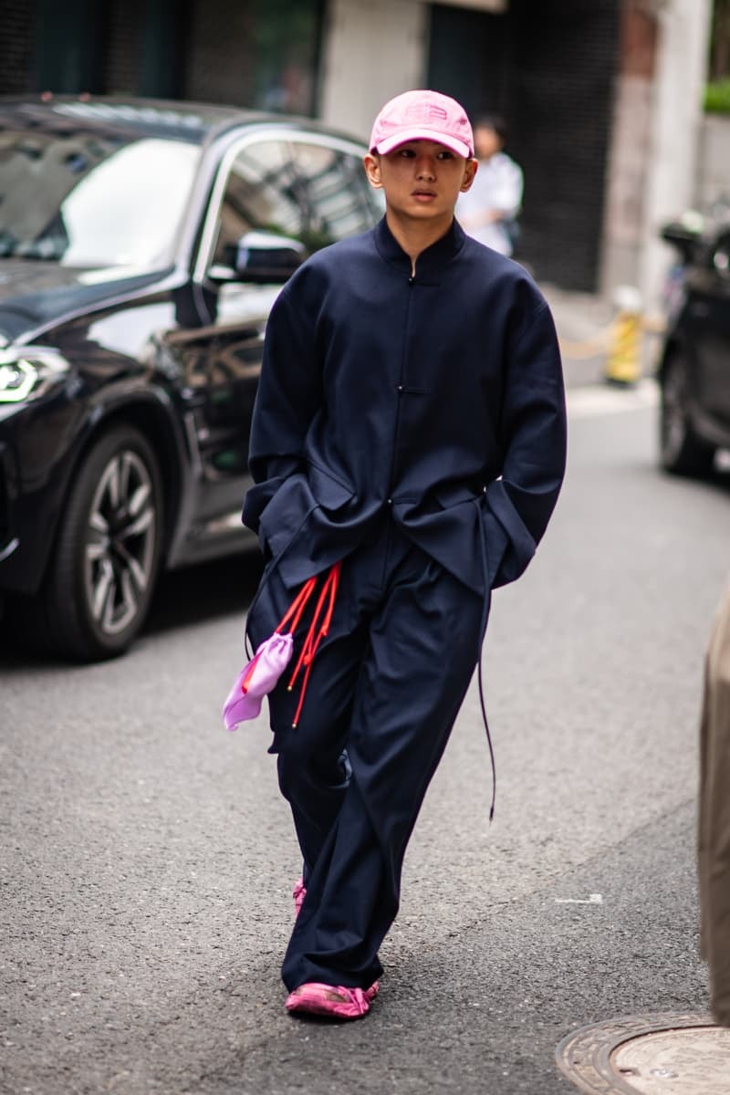 Shanghai Fashion Week SS25 Street Style