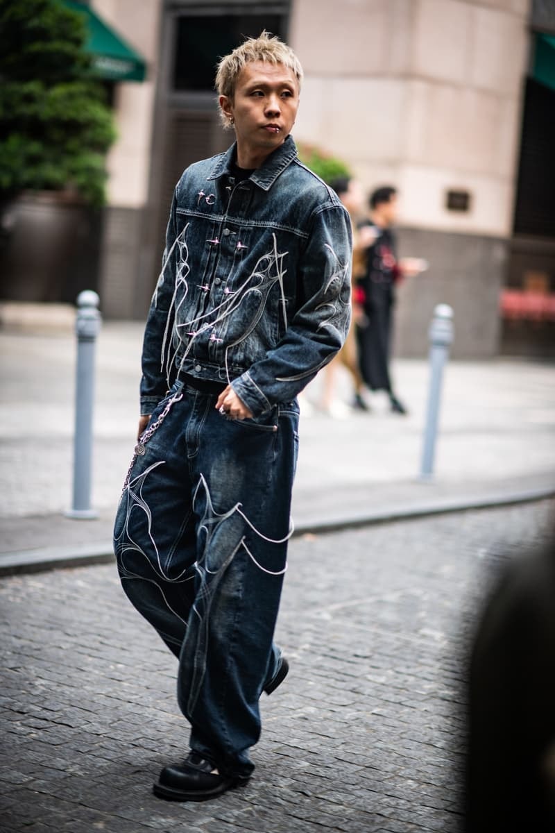 Shanghai Fashion Week SS25 Street Style