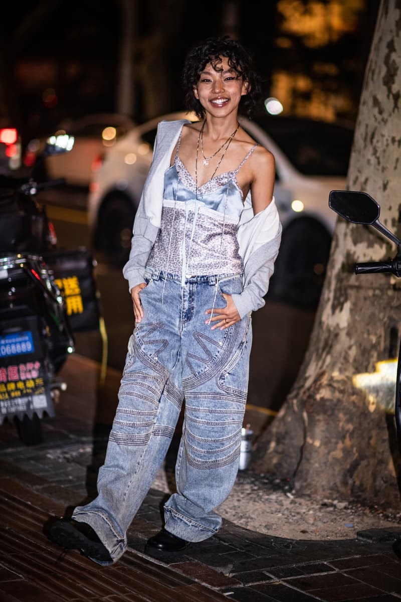 Shanghai Fashion Week SS25 Street Style