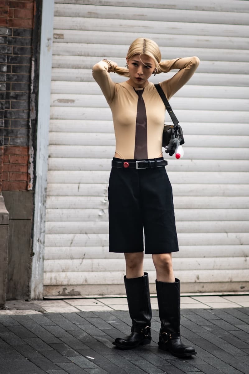 Shanghai Fashion Week SS25 Street Style
