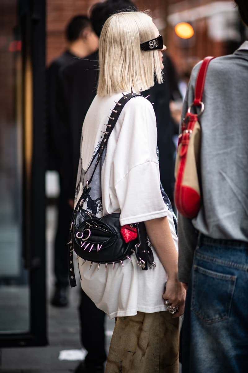 Shanghai Fashion Week SS25 Street Style