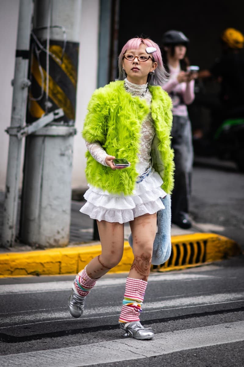 Shanghai Fashion Week SS25 Street Style
