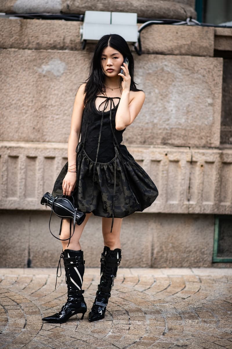 Shanghai Fashion Week SS25 Street Style